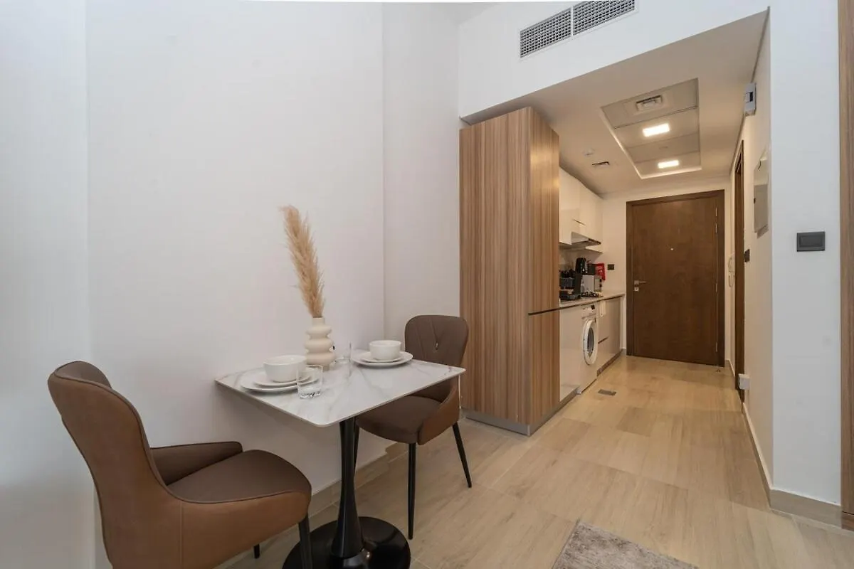 Elegant Jvc Stay Luxury Amid Nature Dubai Apartment